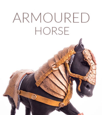 armoured horse cake tutorial