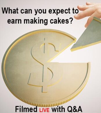 What can you expect to earn making cakes