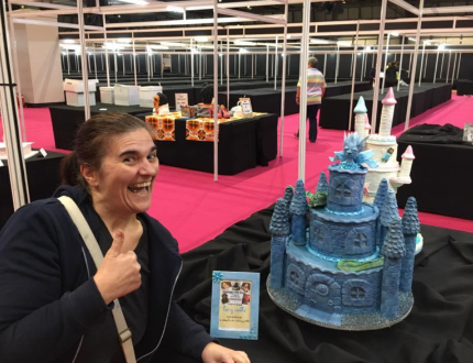 fairy castle cake