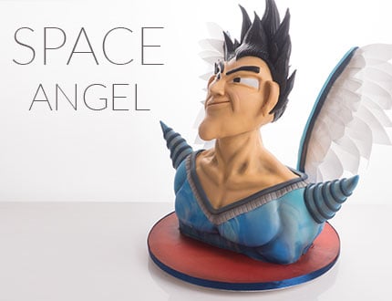 Space Angel Superhero