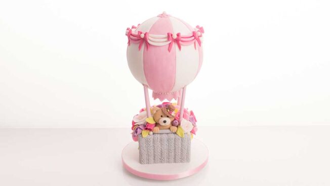 hot air balloon cake tutorial - how to - cakeflix