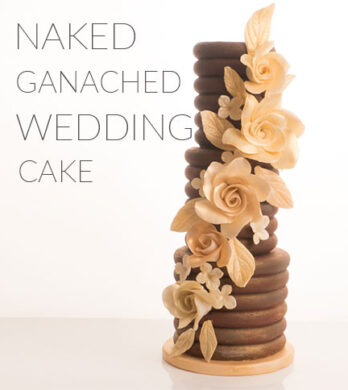 cholate ganache wedding cake