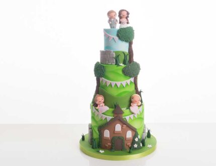 country wedding cake