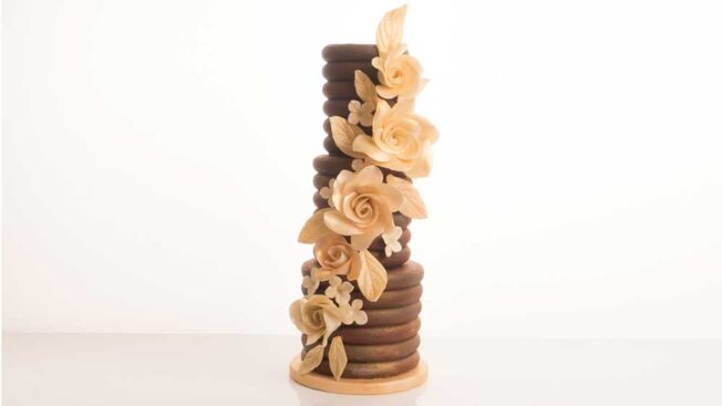 ganached wedding cake tutorial