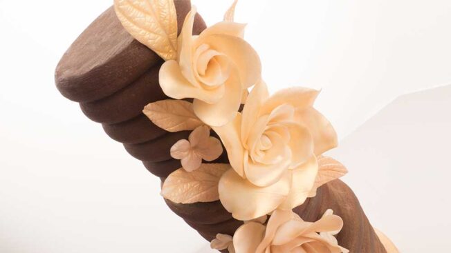 ganached wedding cake tutorial