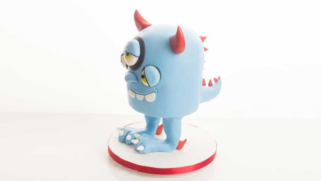 monster cake tutorial