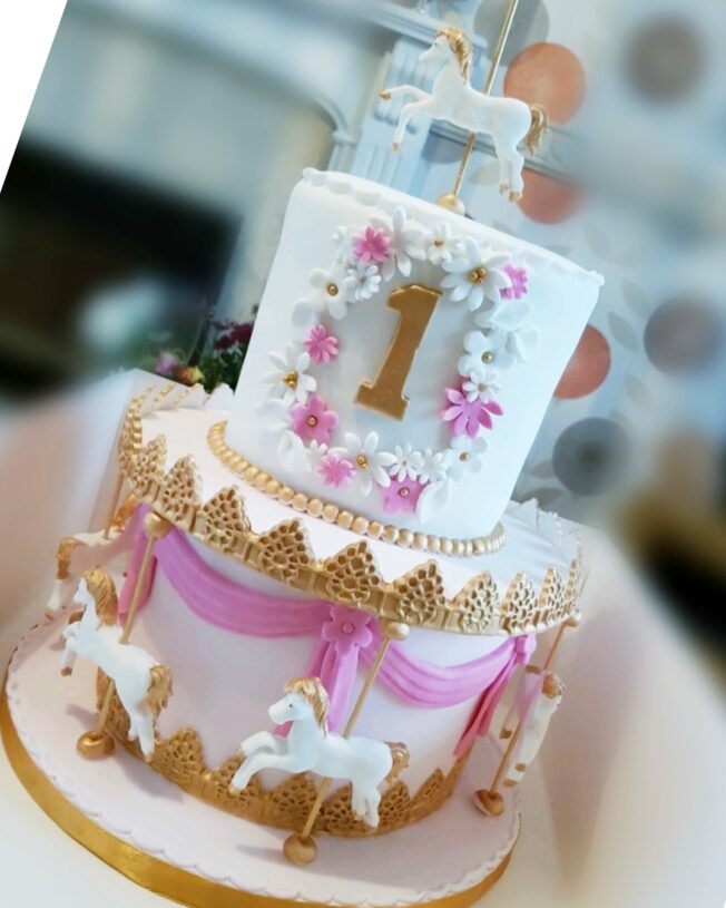 carousel cake