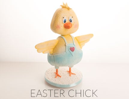 easter chick cake tutorial - CakeFlix