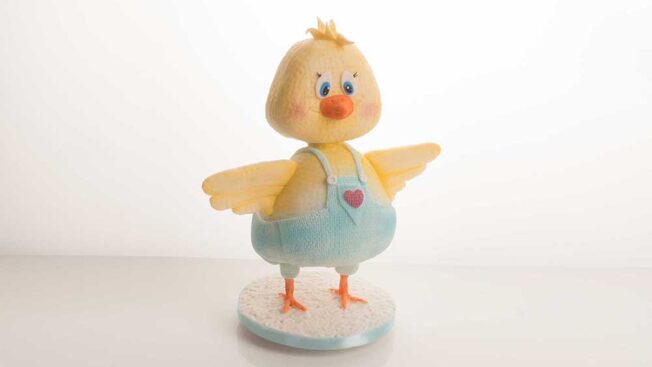 easter chick cake tutorial - CakeFlix