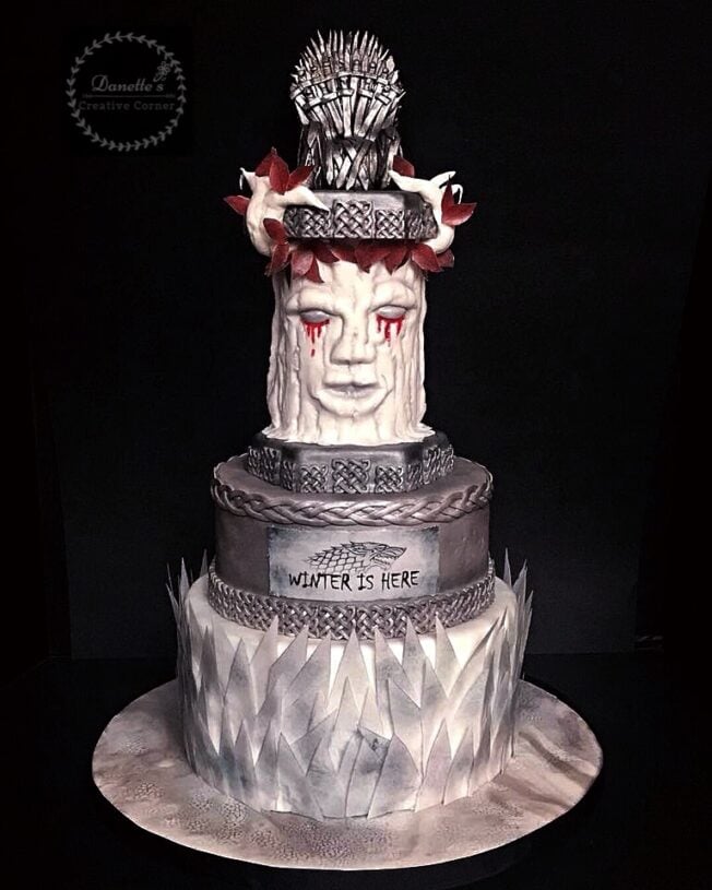 game of thrones blood cake