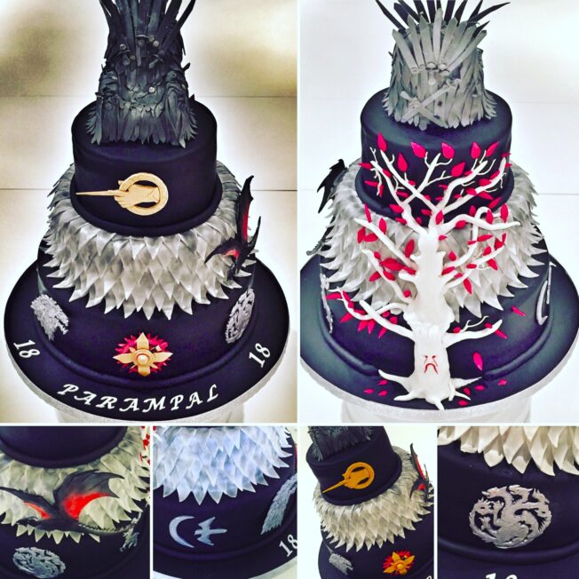 game of thrones tree cake