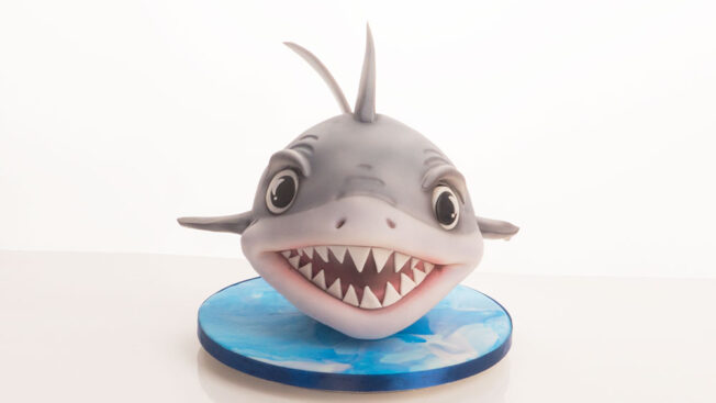 baby shark cake tutorial