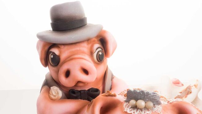 pig cake tutorial