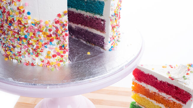Rainbow Cake