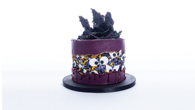 Halloween Fault Line Cake
