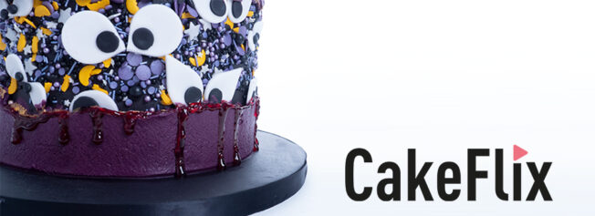 Halloween Fault Line Cake
