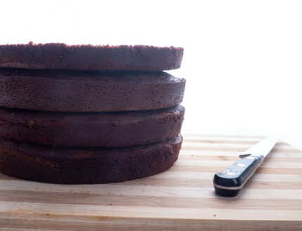 Red Velvet and White Chocolate Mud Cake