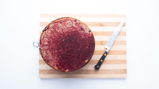 Red Velvet and White Chocolate Mud Cake