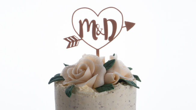 naked buttercream wedding cake