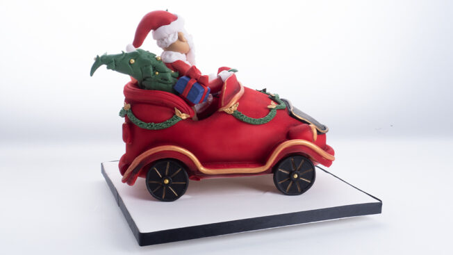 Santa's Christmas car
