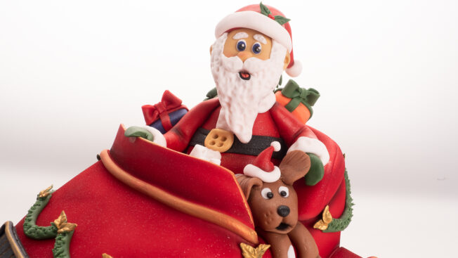 Santa's Christmas car