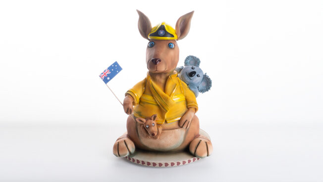 kangaroo fire fighter