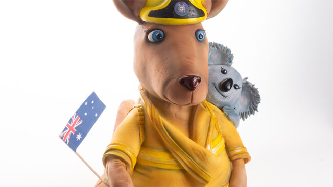 kangaroo fire fighter