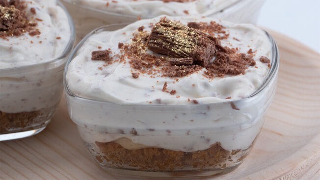 Irish cream cheesecake