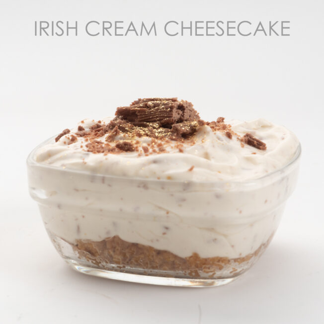 Irish cream cheesecake