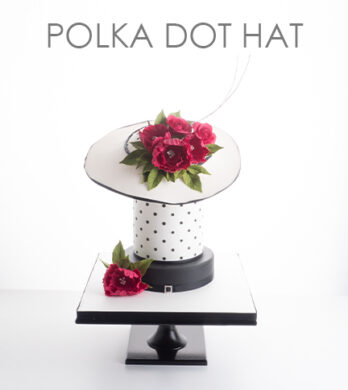 polka dot hat
