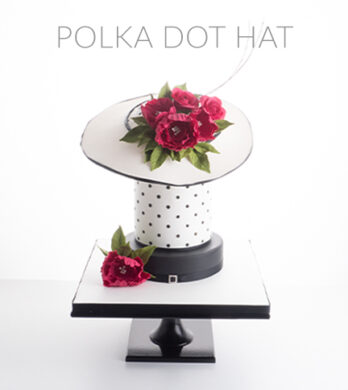 polka dot hat