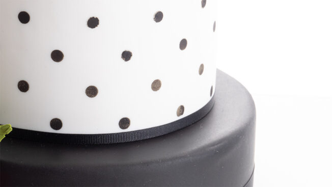 polka dot hat