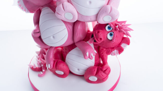 playful dragons