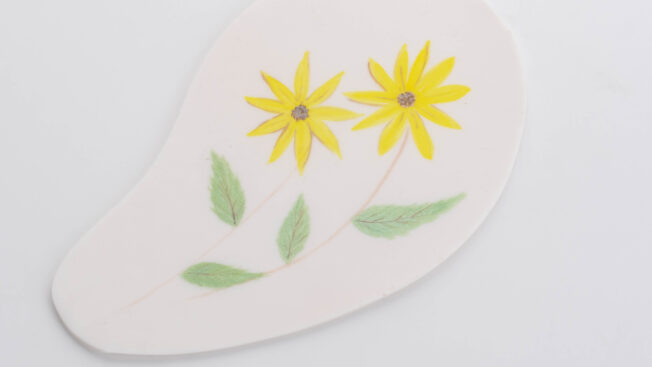 Painted flowers