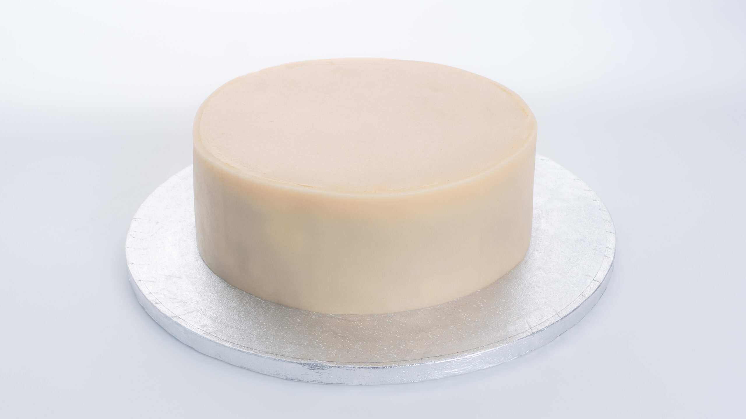 Marzipan covered cake