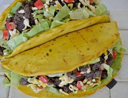 Taco Cake Tutorial by Zoe Burmester