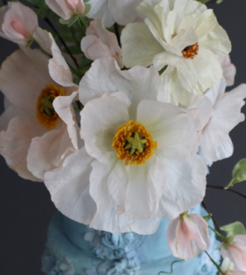 Icelandic Wafer Paper Poppy Tutorial by Anna | Florea Cakes