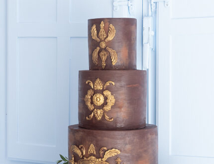 chocolate royale wedding cake