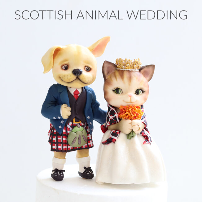 scottish animal wedding