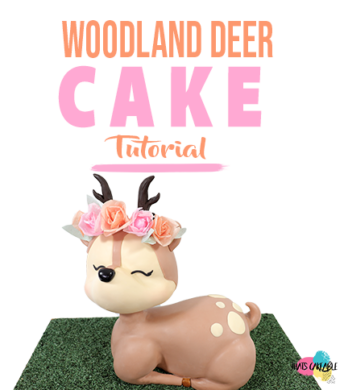 sculpted woodland deer