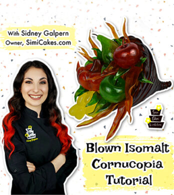isomalt cornucopia