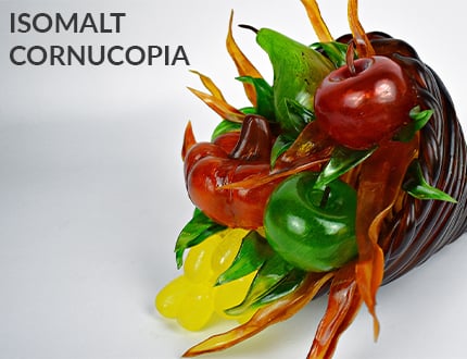 isomalt cornucopia