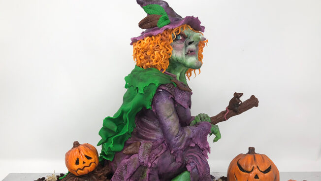 mabel the witch full cake
