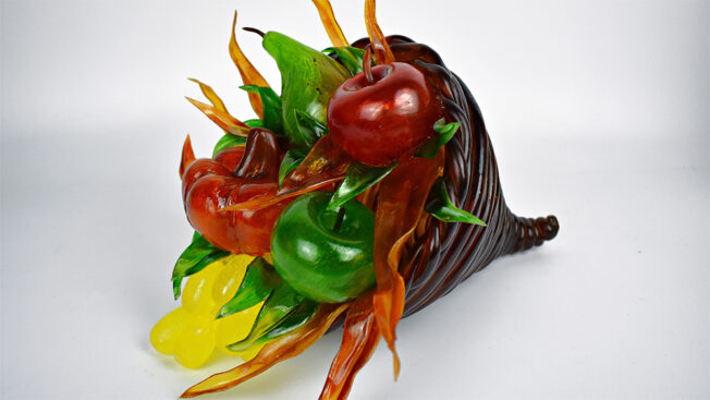 isomalt cornucopia