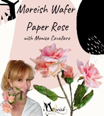 moreish wafer paper rose