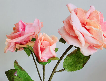 moreish wafer paper flower close up 1