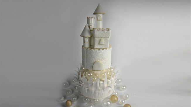 isomalt castle