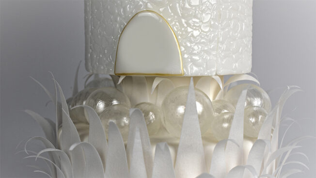 isomalt castle doorway