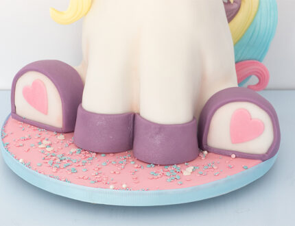 unicorn bottom close up