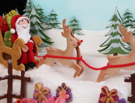 santas sleigh ride close up 1